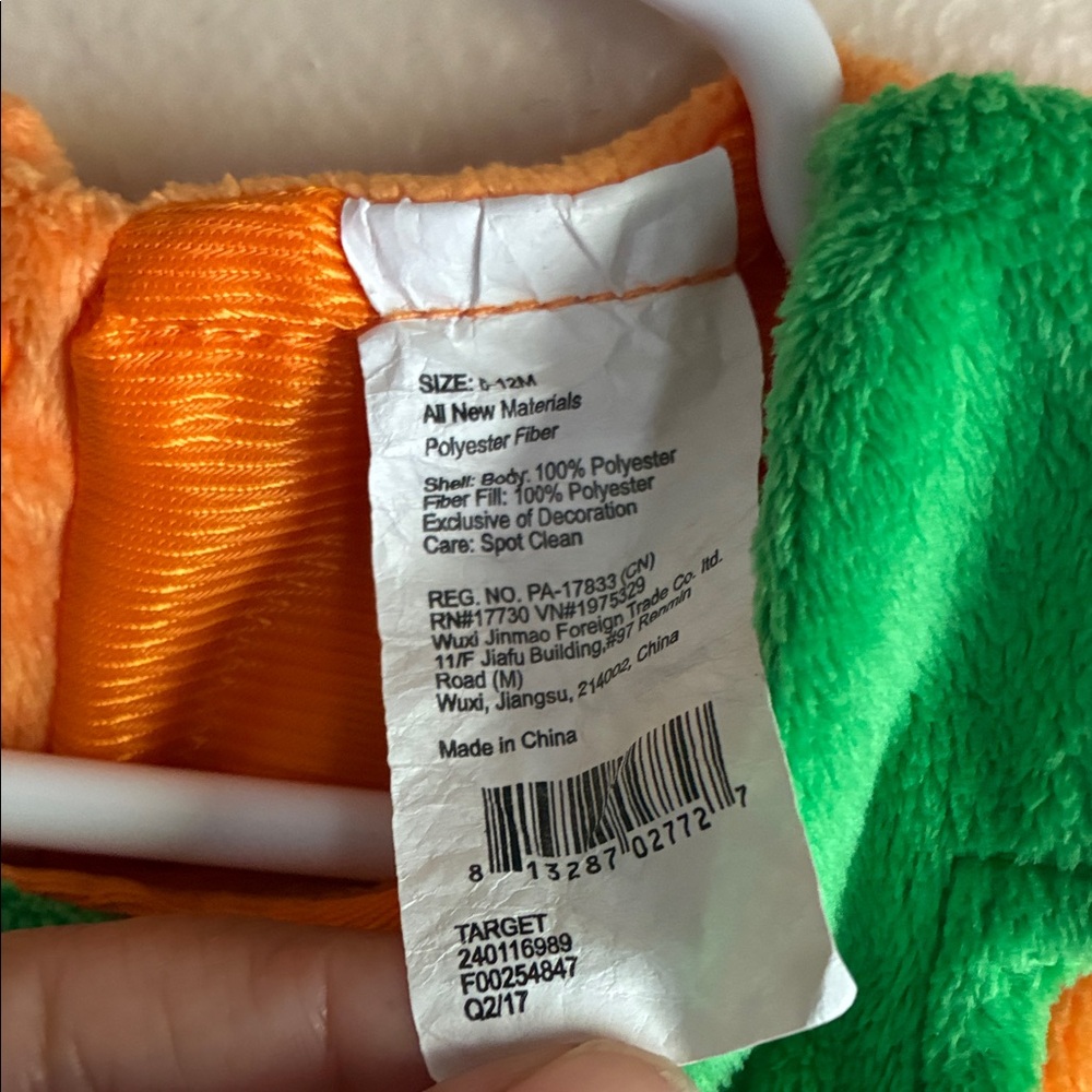 Target Green and Orange Pumpkin Kids Costume - Picture 2 of 3